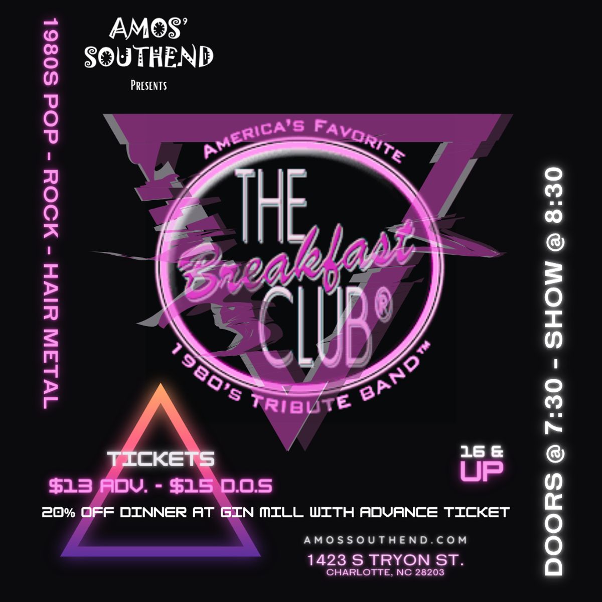 Amos' Southend Live music, Concerts, and Events Charlotte, NC